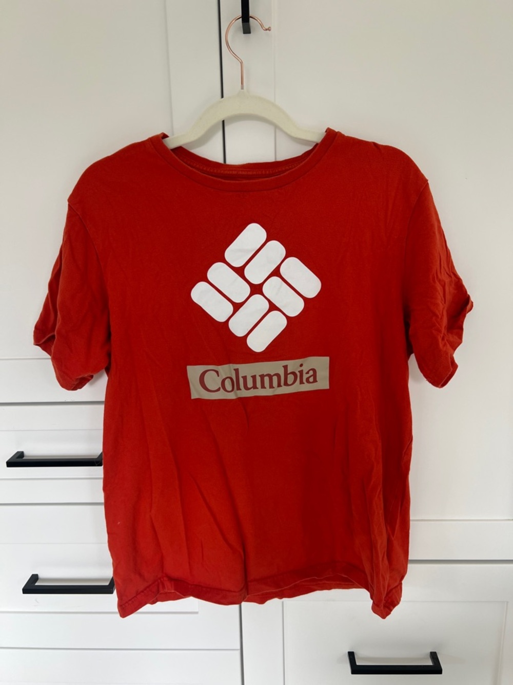 Columbia orange Short Sleeve Logo Tee